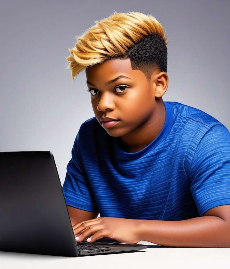 A teenager making money online