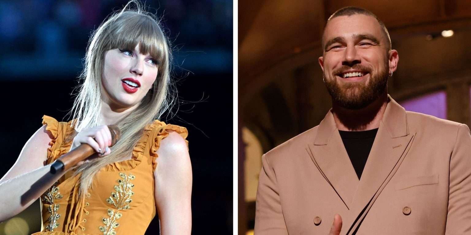 Taylor Swift and Travis Kelce