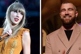 Taylor Swift and Travis Kelce